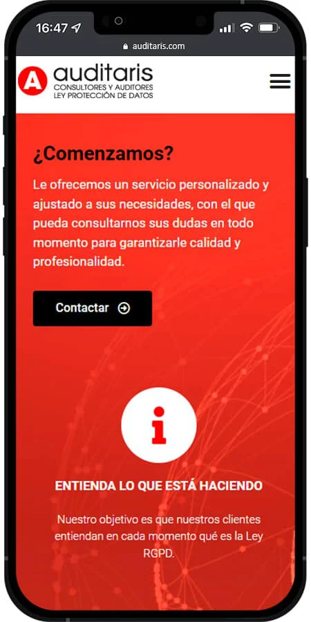 Versión móvil de Auditaris