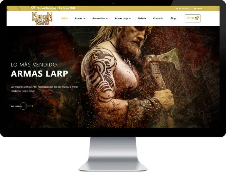 Elemento roto o dañado, problemas de diseño web