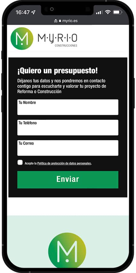 Detalle funcionalidades Myrio plataforma