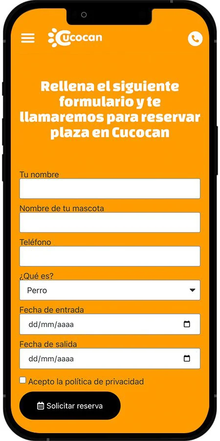 Versión móvil de Cucocan