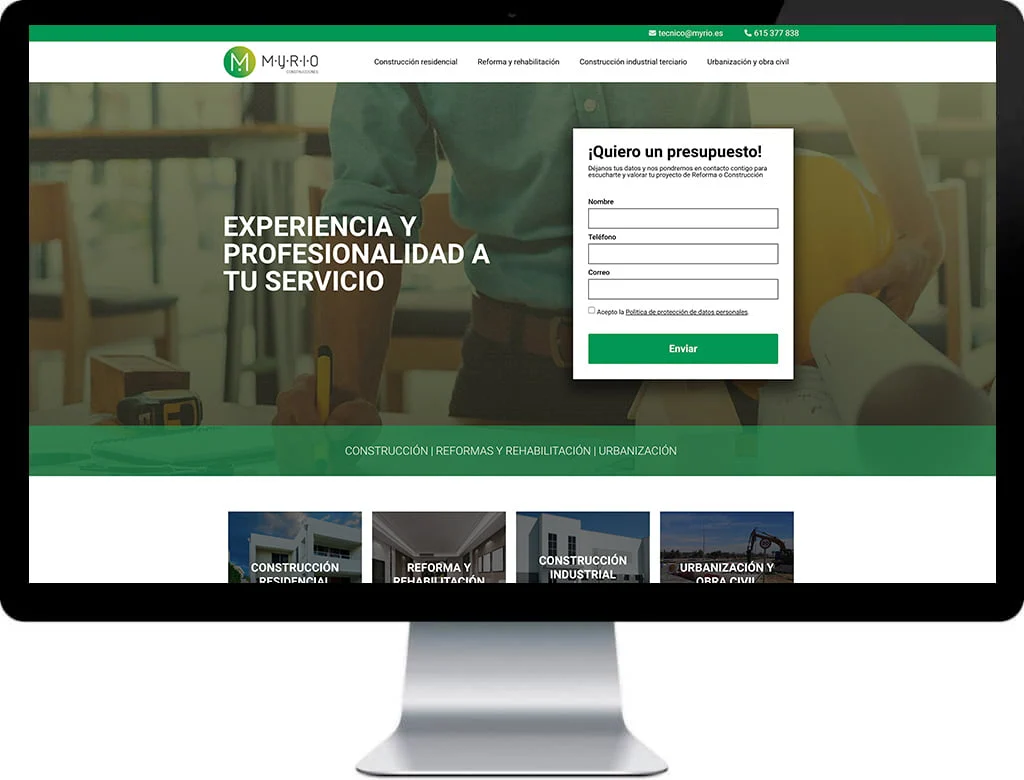 Diseño web Myrio