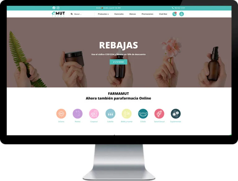 Vista completa del proyecto Farmamut