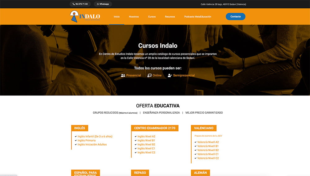 Ejemplo Indalo proyecto tres