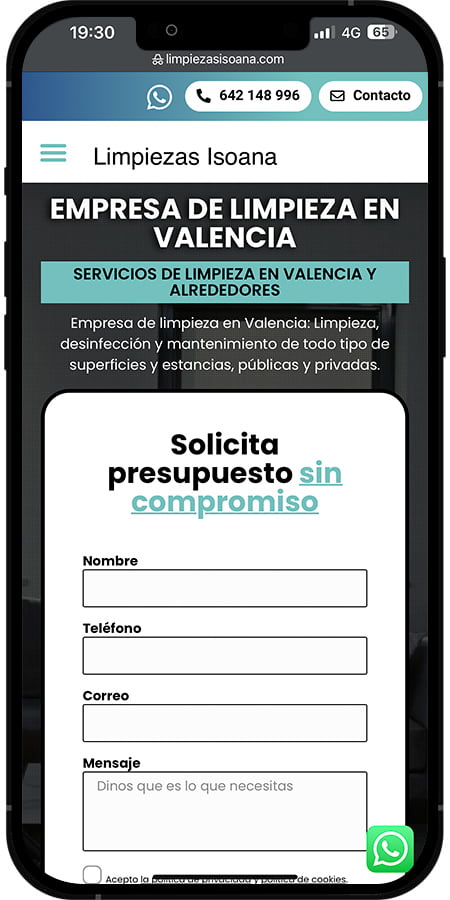 Galería de trabajos de Limpiezas Isoana