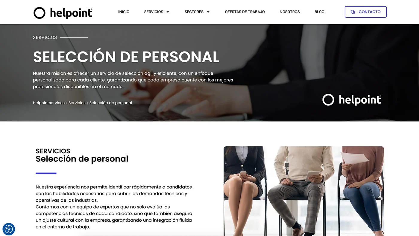 Captura de Helpointservices