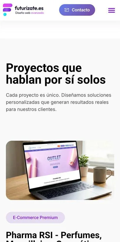 Versión móvil de Futurízate