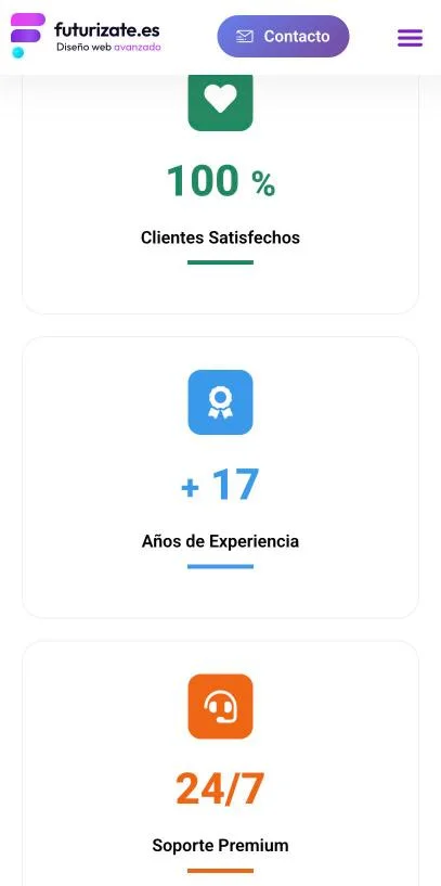 Versión móvil de Futurízate