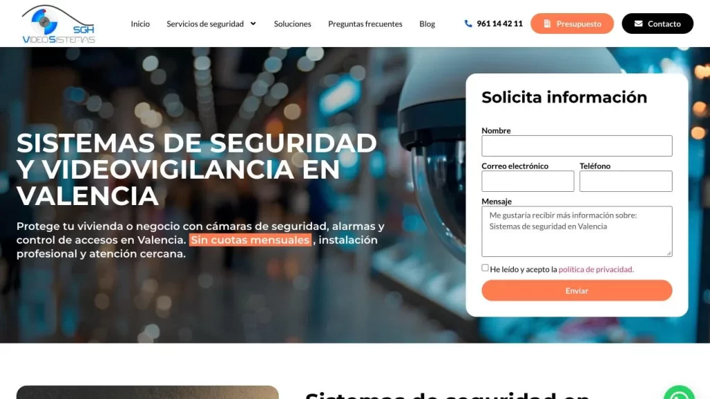 Servicio de mantenimiento web con WordPress en Valencia